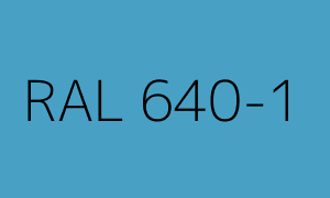 Barva RAL 640-1