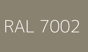 Barva RAL 7002