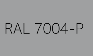 Barva RAL 7004-P