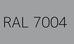 Barva RAL 7004