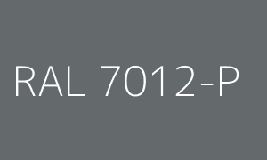 Barva RAL 7012-P