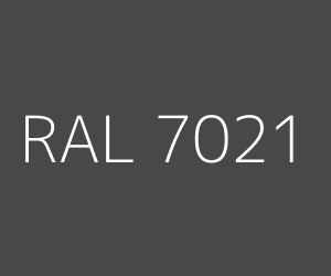Barva RAL 7021 BLACK GREY