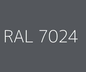 Barva RAL 7024 GRAPHITE GREY
