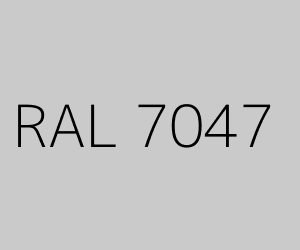 Barva RAL 7047 TELEGREY 4