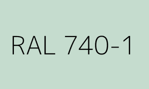 Barva RAL 740-1