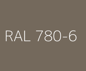 Barva RAL 780-6 