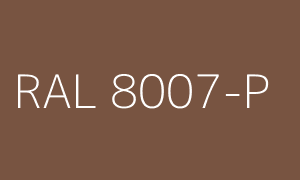 Barva RAL 8007-P