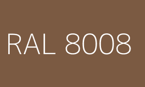 Barva RAL 8008