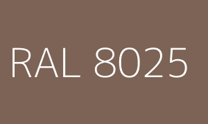 Barva RAL 8025