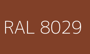 Barva RAL 8029