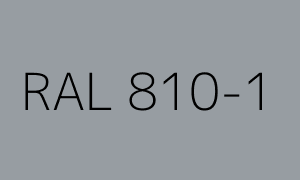 Barva RAL 810-1