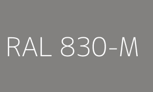 Barva RAL 830-M