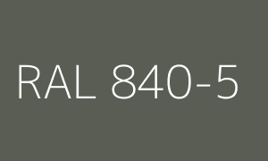 Barva RAL 840-5