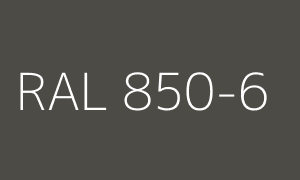 Barva RAL 850-6