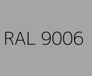 Barva RAL 9006 WHITE ALUMINIUM