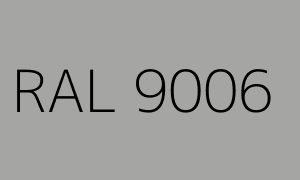 Barva RAL 9006
